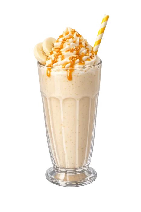 Caramel Banana Shake