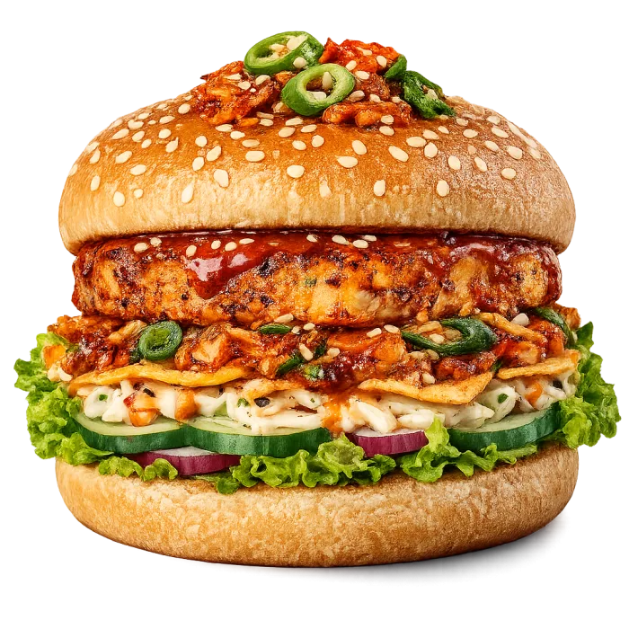 Korean Panner Burger