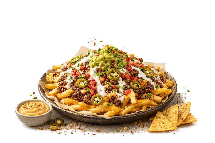 Sprinkle Fries with Nacho's