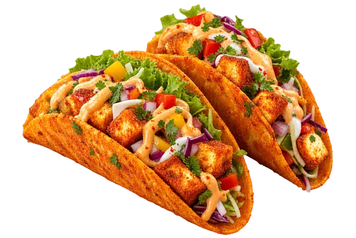 Crispy Paneer Taco