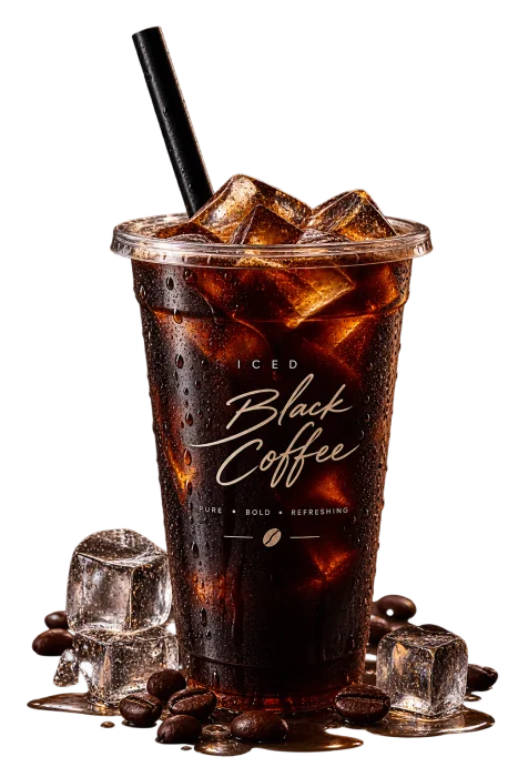 Iced Black Coffee