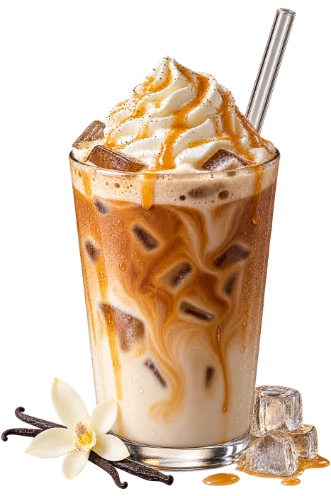 Iced Vanilla Latte