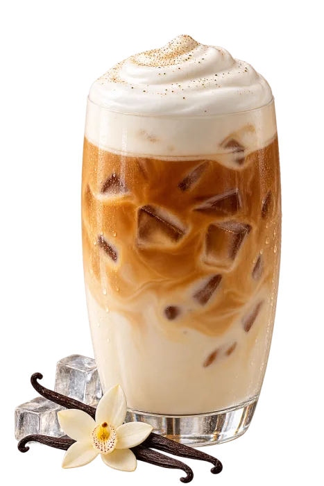 vanilla cream latte