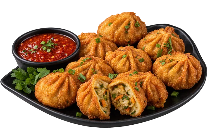 Crunchy Momos